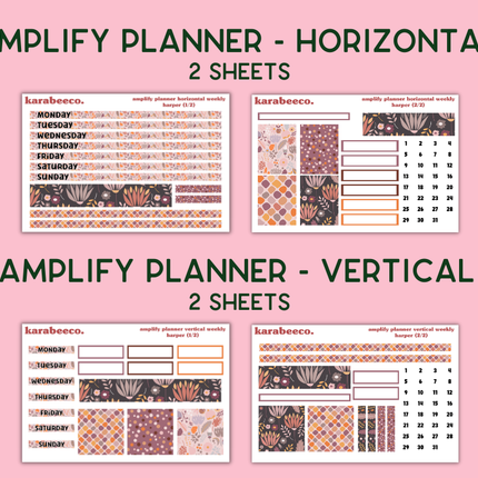 Amplify Planner Stickers | Weekly Kit | Harper