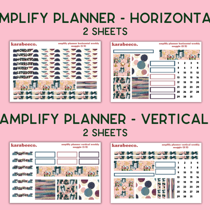 Amplify Planner Stickers | Weekly Kit | Maggie