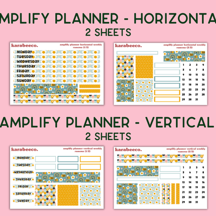 Amplify Planner Stickers | Weekly Kit | Ramona