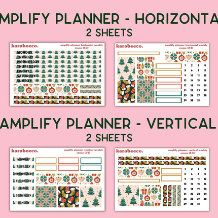 Amplify Planner Stickers | Weekly Kit | Emma