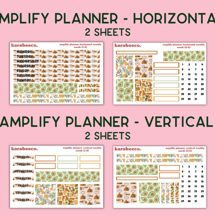 Amplify Planner Stickers | Weekly Kit | Sarah