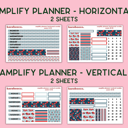 Amplify Planner Stickers | Weekly Kit | Annie