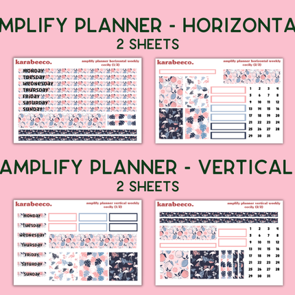Amplify Planner Stickers | Weekly Kit | Cecily