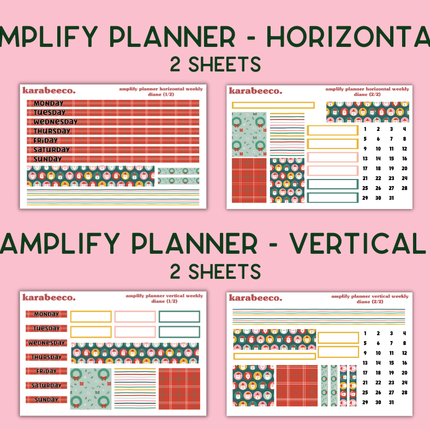 Amplify Planner Stickers | Weekly Kit | Diane