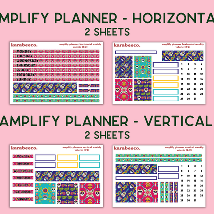 Amplify Planner Stickers | Weekly Kit | Valerie
