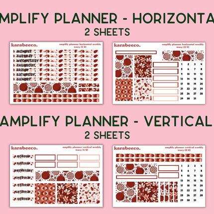 Amplify Planner Stickers | Weekly Kit | Tracy