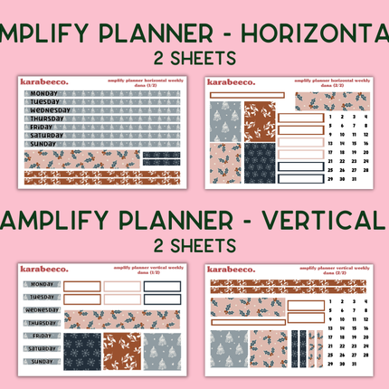 Amplify Planner Stickers | Weekly Kit | Dana