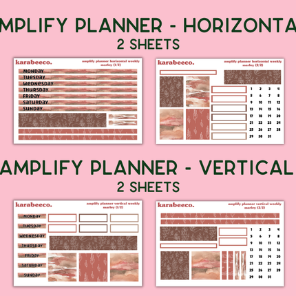 Amplify Planner Stickers | Weekly Kit | Marley