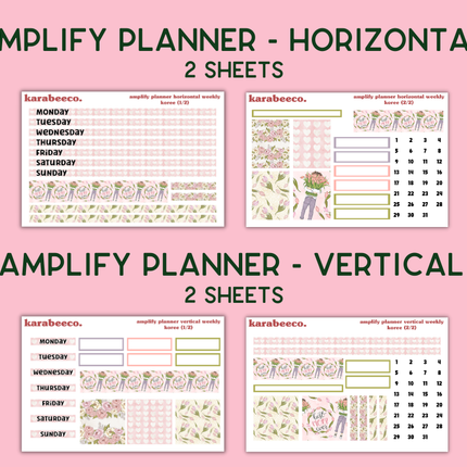 Amplify Planner Stickers | Weekly Kit | Koree