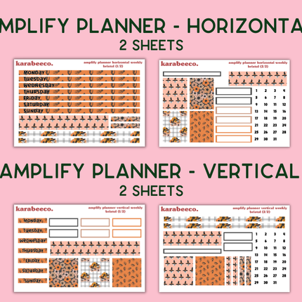 Amplify Planner Stickers | Weekly Kit | Bristol