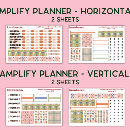 Amplify Planner Stickers | Weekly Kit | Louise