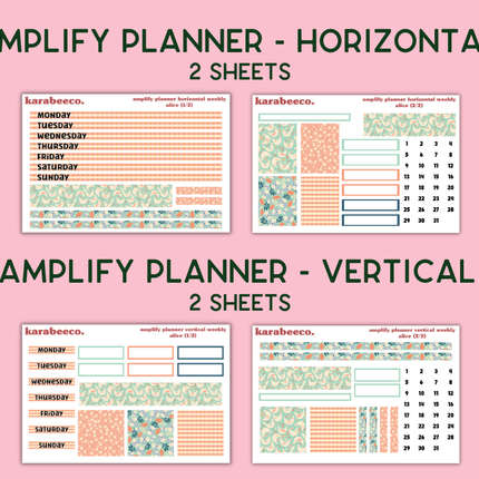 Amplify Planner Stickers | Weekly Kit | Alice