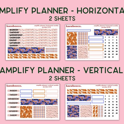 Amplify Planner Stickers | Weekly Kit | Jocelyn