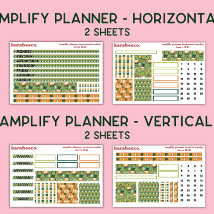 Amplify Planner Stickers | Weekly Kit | Kerry