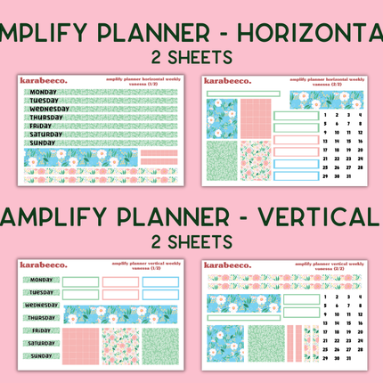 Amplify Planner Stickers | Weekly Kit | Vanessa