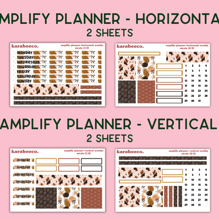 Amplify Planner Stickers | Weekly Kit | Nicole