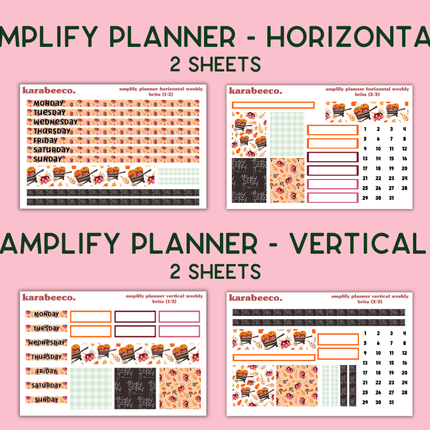 Amplify Planner Stickers | Weekly Kit | Brita
