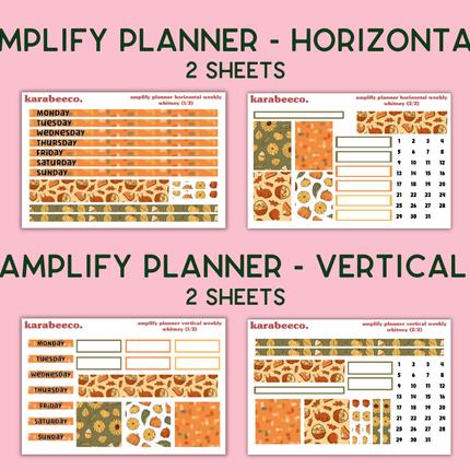 Amplify Planner Stickers | Weekly Kit | Whitney