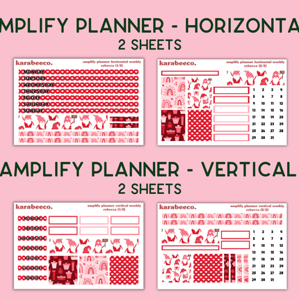 Amplify Planner Stickers | Weekly Kit | Rebecca