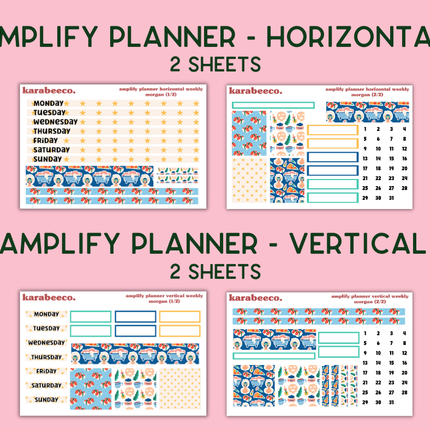 Amplify Planner Stickers | Weekly Kit | Morgan