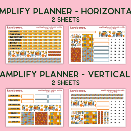 Amplify Planner Stickers | Weekly Kit | Bailey