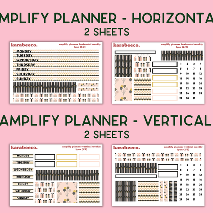 Amplify Planner Stickers | Weekly Kit | Lynn