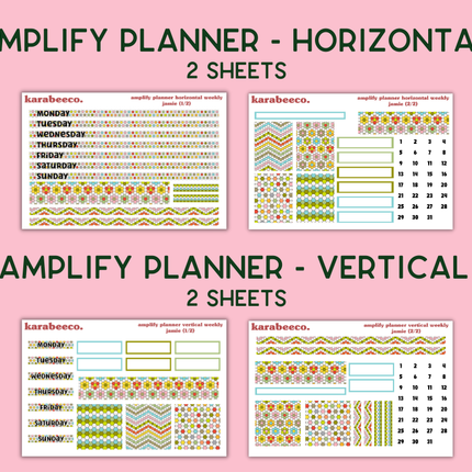 Amplify Planner Stickers | Weekly Kit | Jamie