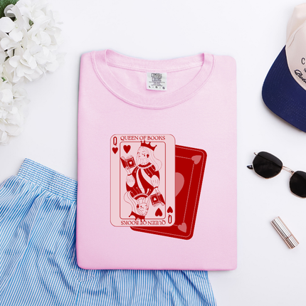 Comfort Colors Tee | Queen of Books [b091]