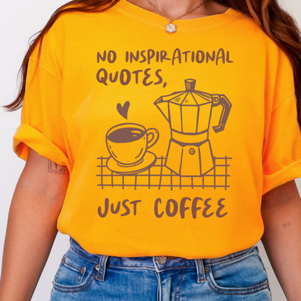 Comfort Colors Tee | Just Coffee [i010]
