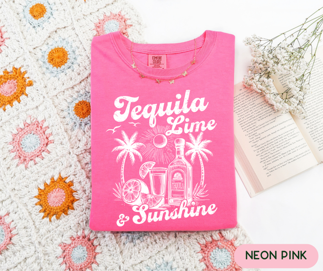 Comfort Colors Tee | Tequila Lime and Sunshine [r019]