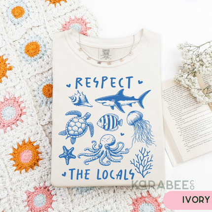 Comfort Colors Tee | Respect the Locals [r020]