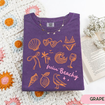 Comfort Colors Tee | Feelin' Beachy [r005]