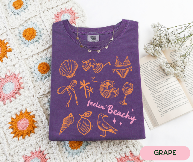 Comfort Colors Tee | Feelin' Beachy [r005]