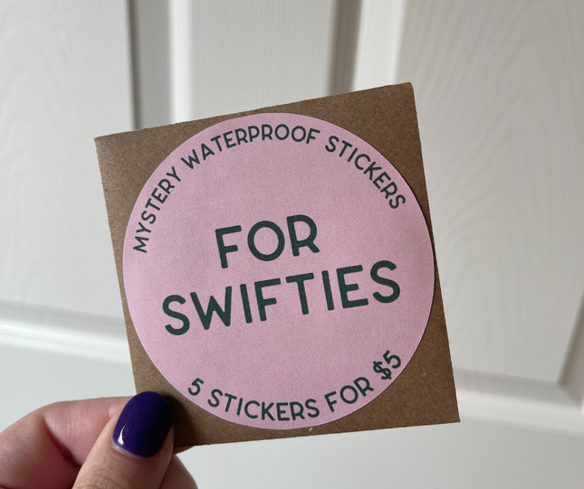 Black Friday Door Buster - Mystery Sticker Pack - 5 Stickers for $5