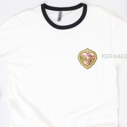 Next Level Ringer Tee | Cowboy Romance Trope [b076]