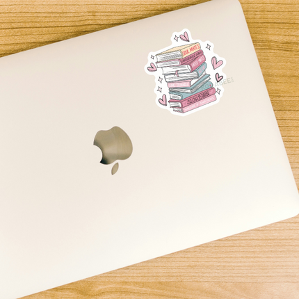STICKER | Romance Book Stack | BOOKS00053