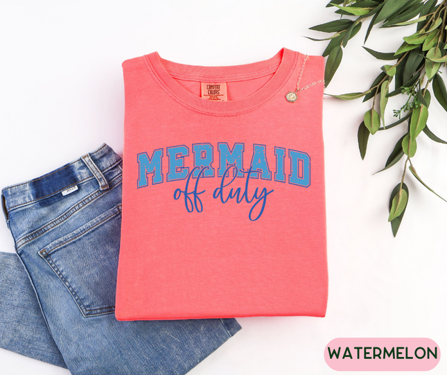 Comfort Colors Tee | Mermaid Off Duty [r017]