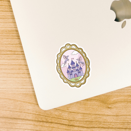 STICKER | Fantasy Books Frame | BOOKS00086