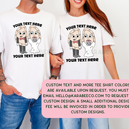 Comfort Colors Tee | Pittsburgh Wedding | Bride/Groom | See You at the Cookie Table