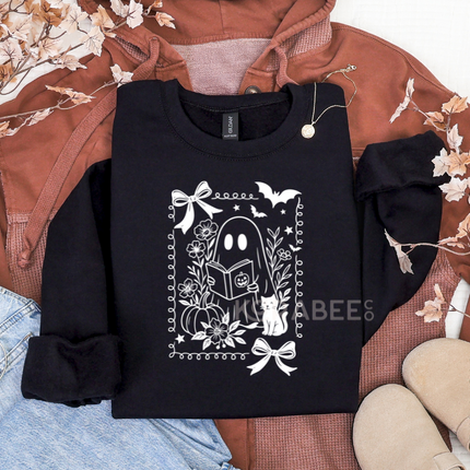 Gildan Crewneck | Reading Ghost [h011]