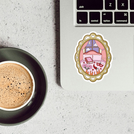 STICKER | Spicy Smut Books Frame | BOOKS00089