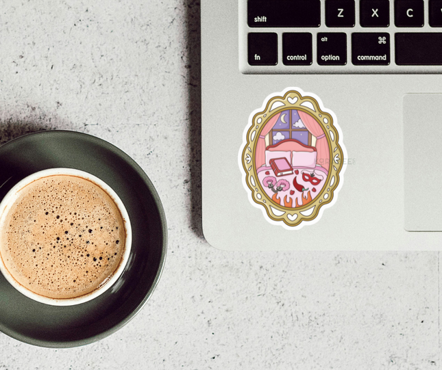 STICKER | Spicy Smut Books Frame | BOOKS00089