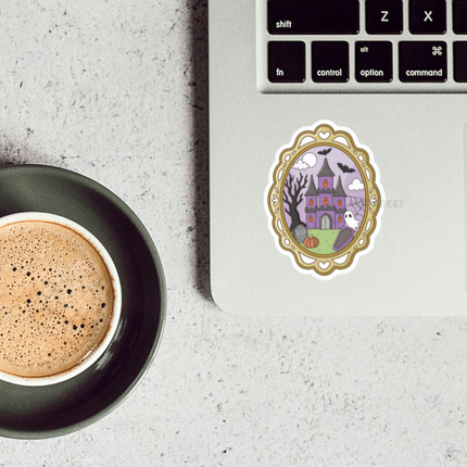 STICKER | Horror Books Frame | BOOKS00087