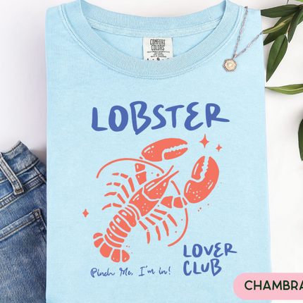 Comfort Colors Tee | Lobster Lovers Club [r009]