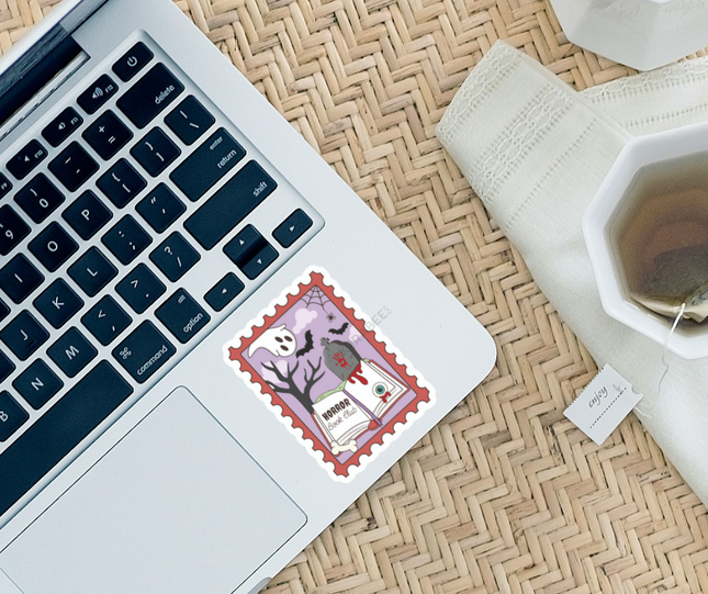 STICKER | Horror Books Stamp | BOOKS00097