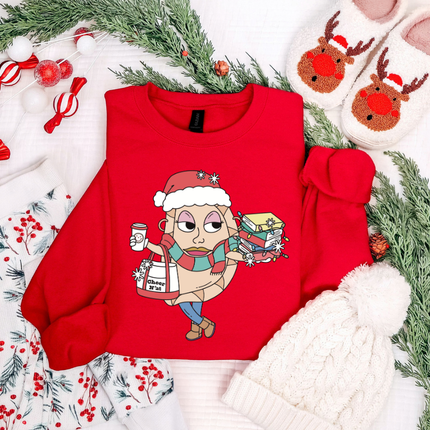 Holiday Pierogi Reader Crewneck | Made to Order