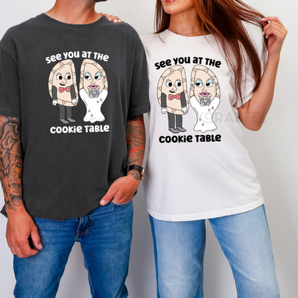 Comfort Colors Tee | Pittsburgh Wedding | Bride/Groom | See You at the Cookie Table