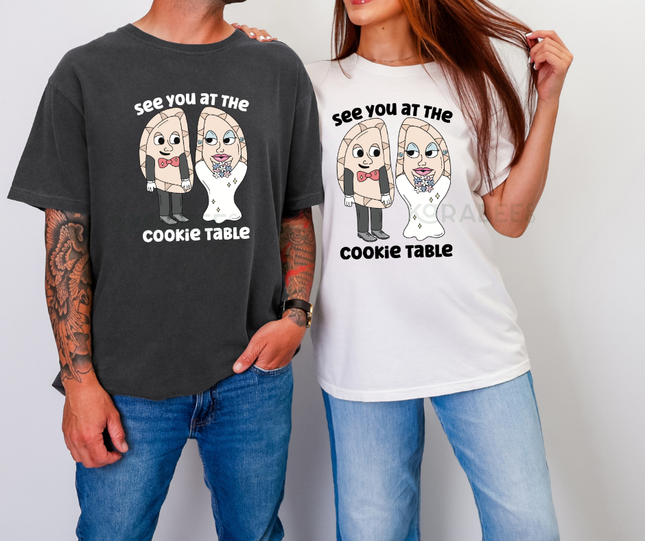 Comfort Colors Tee | Pittsburgh Wedding | Bride/Groom | See You at the Cookie Table