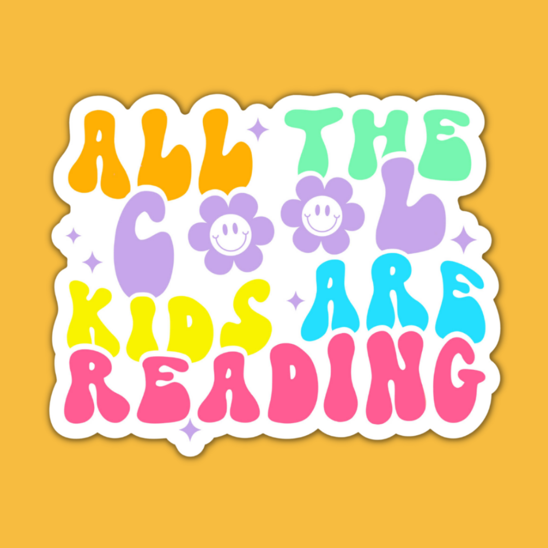 STICKER | All the Cool Kids are Reading | BOOKS00011