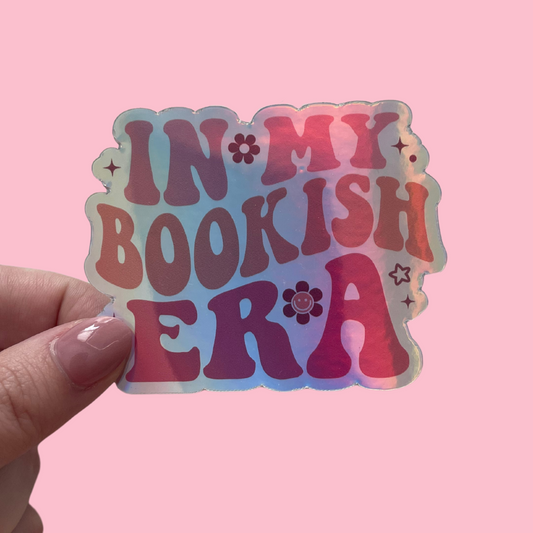 STICKER | Holographic In My Bookish Era | BOOKS00024